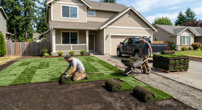 Centipede Sod Installation in Aiken, SC